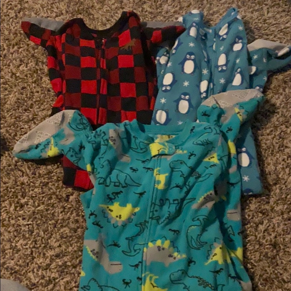 3t fleece pajamas